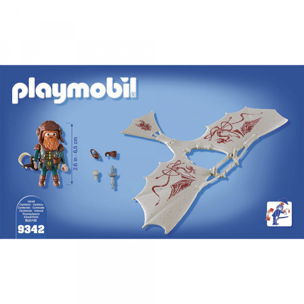 Playmobil Zwergen Flugmaschine
